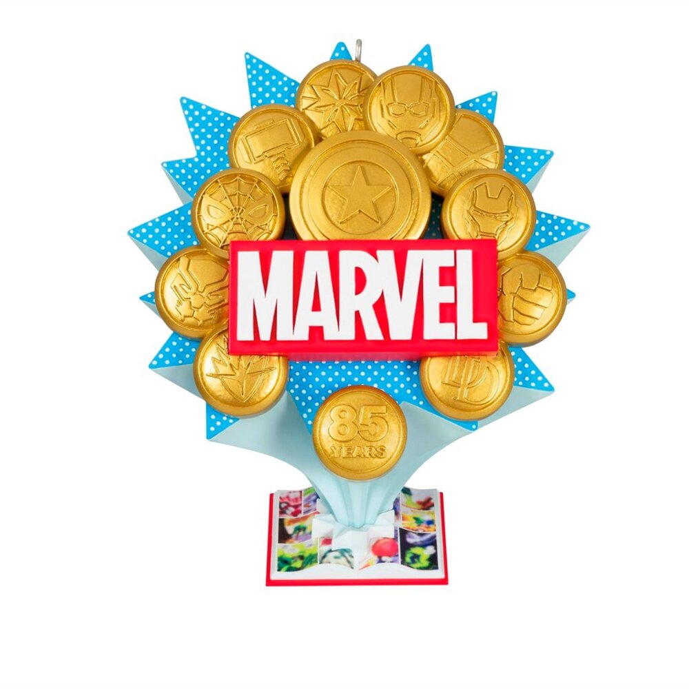 Marvel Celebrating 85 Years 2024 Hallmark Keepsake Ornament